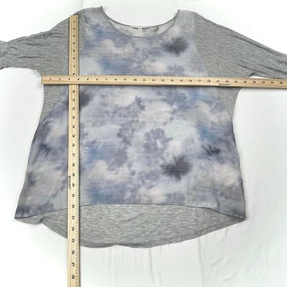 Rebecca Taylor Silk Tie Dye Blouse Top - Picture 6 of 6